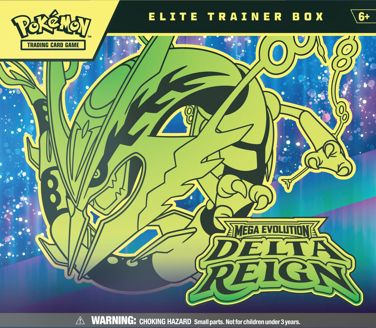 Pokémon TCG Mega Evolution Delta Reign Elite Trainer Box (image: The Pokémon Company International)