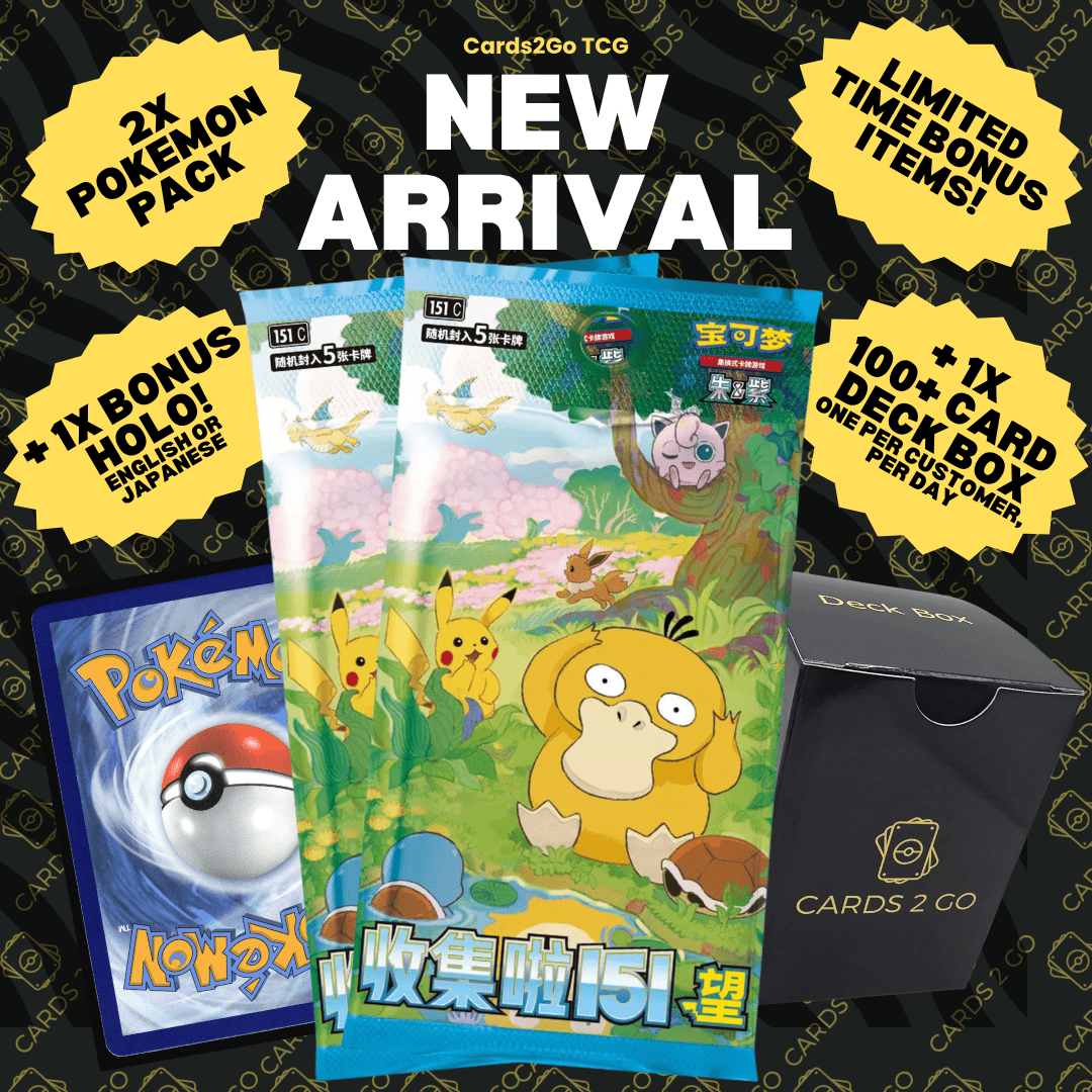 Pokémon 151 Hope Psyduck Booster Pack (Chinese)