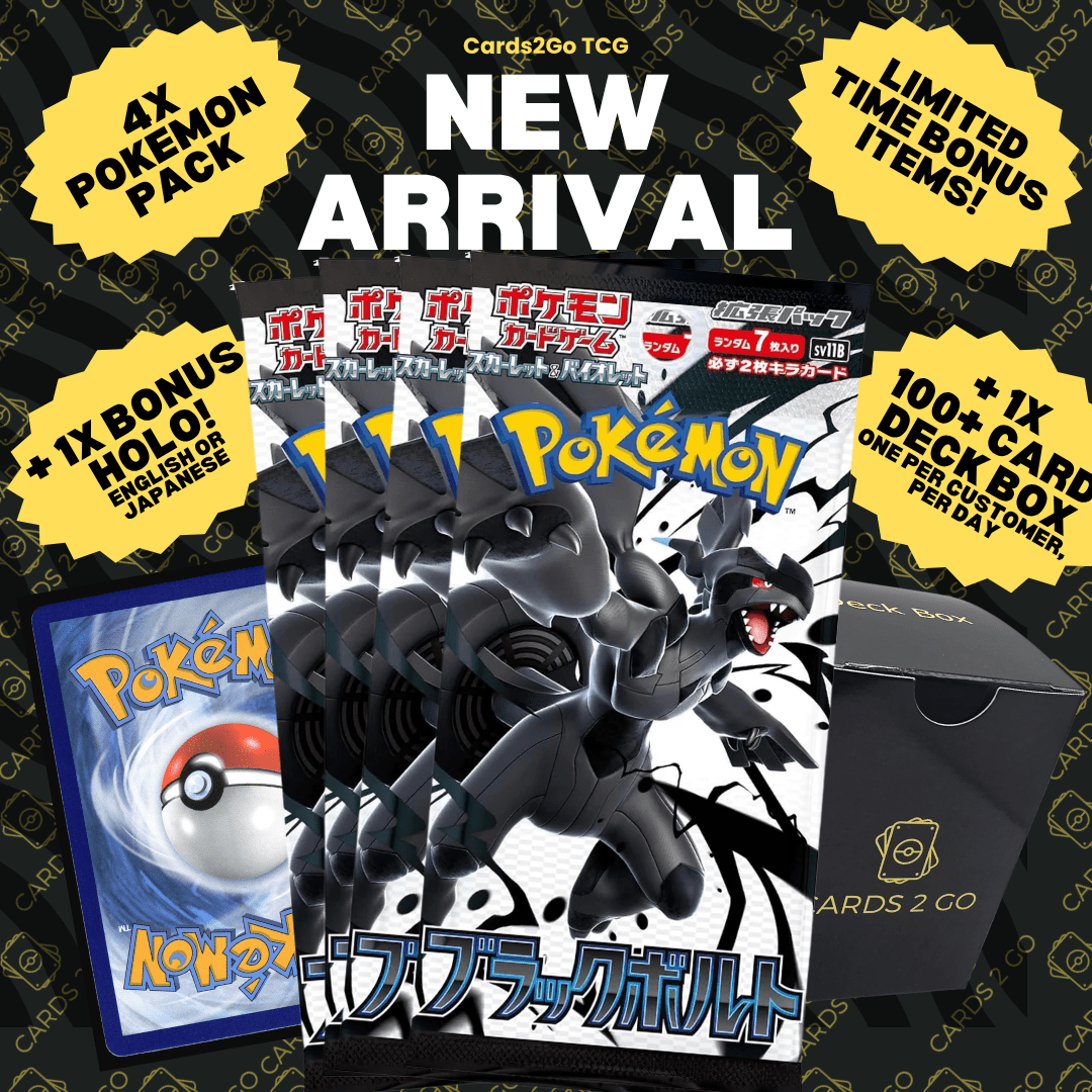 Pokémon Black Bolt Booster Pack (Japanese)