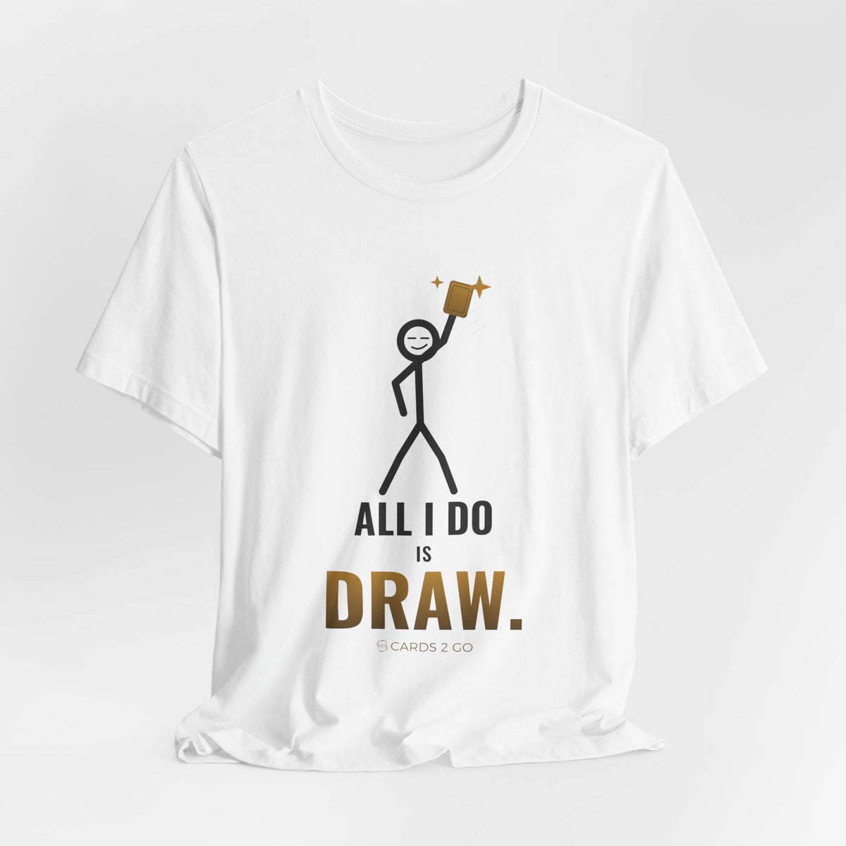 All I Do Is Draw Illustrated Tee