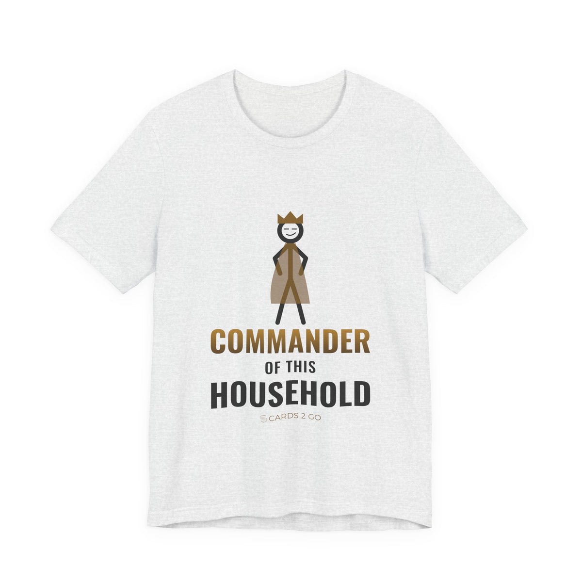 Commander Of This Household Illustrated Tee