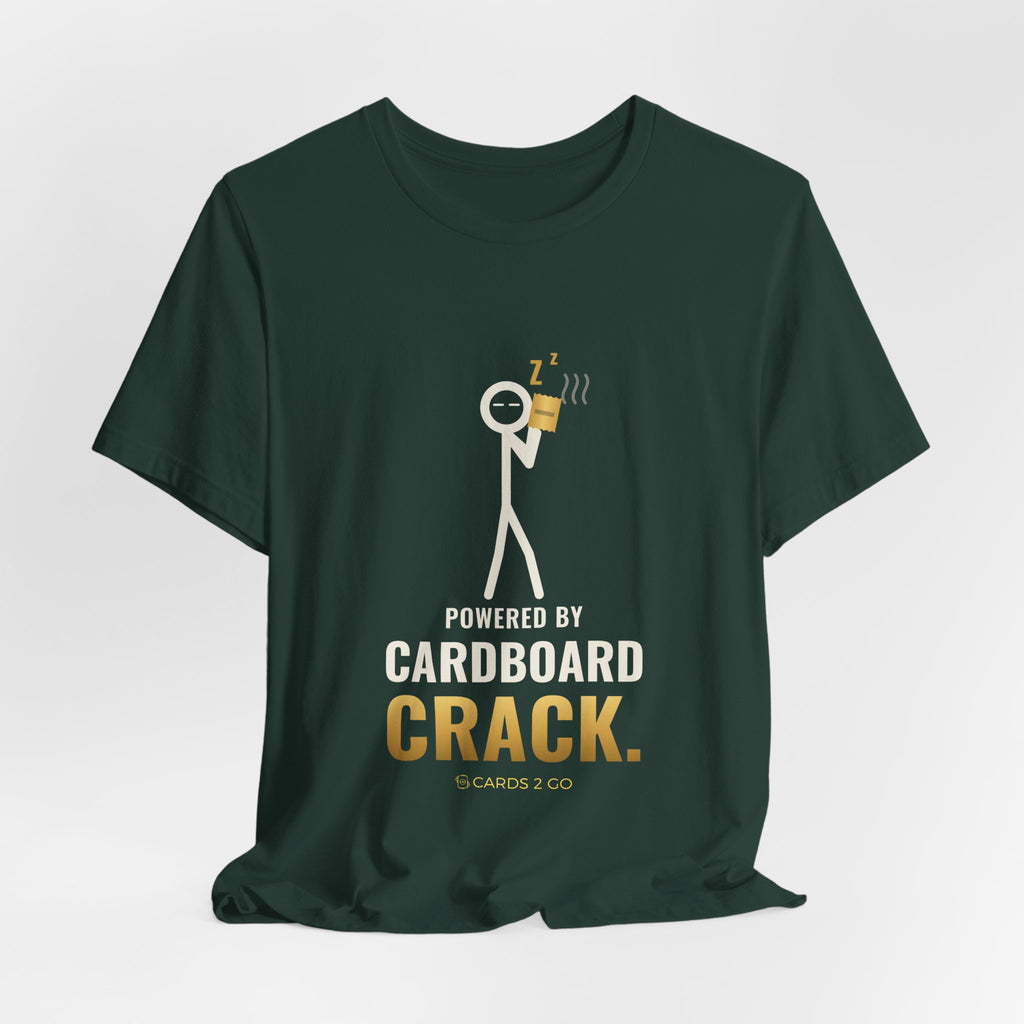 Powered By Cardboard Crack Illustrated Tee