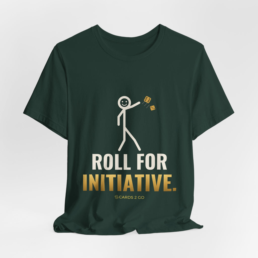 Roll For Initiative Illustrated Tee