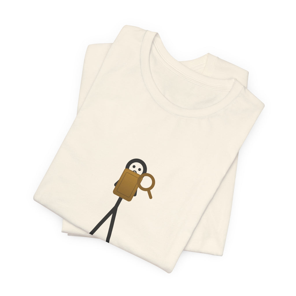 Can I Read Your Card? No. Illustrated Tee