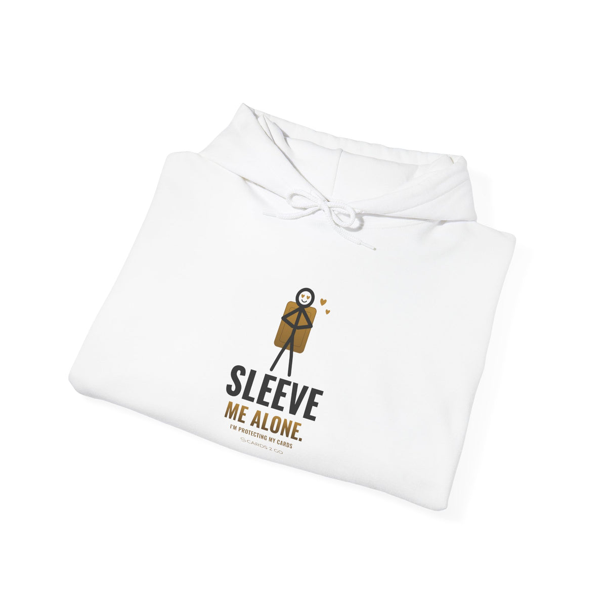 Sleeve Me Alone Illustrated Hoodie