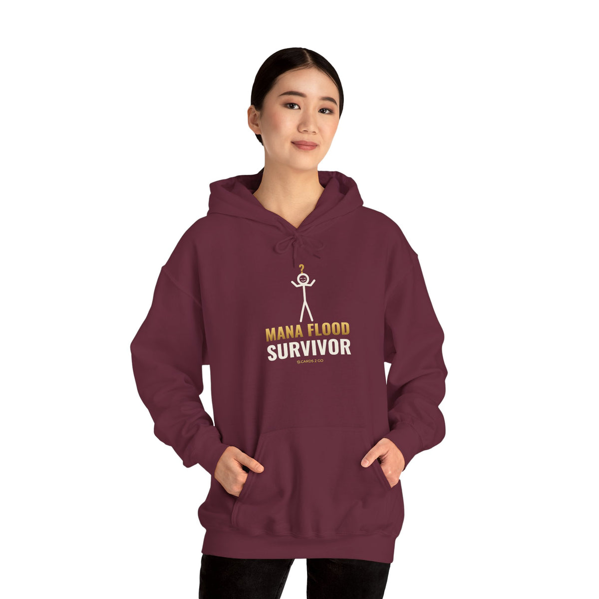 Mana Flood Survivor Illustrated Hoodie
