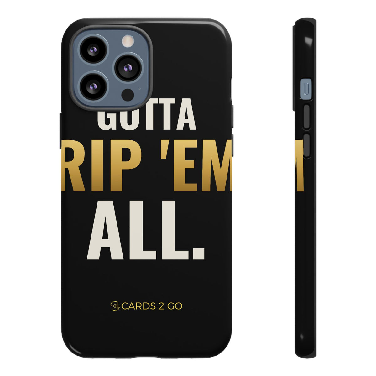 Gotta Rip 'Em All iPhone Case