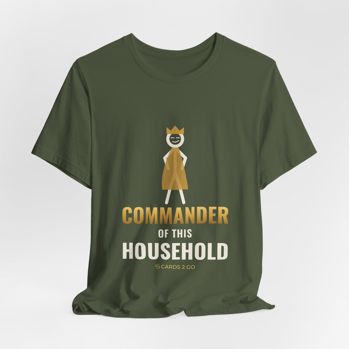 Commander Of This Household Illustrated Tee