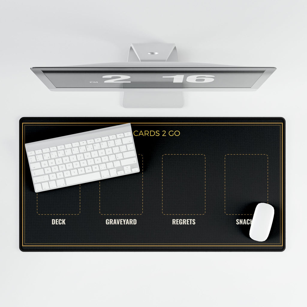 Deck / Graveyard / Regrets / Snacks Playmat Desk Mat