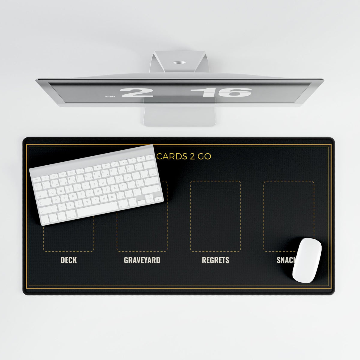 Deck / Graveyard / Regrets / Snacks Playmat Desk Mat