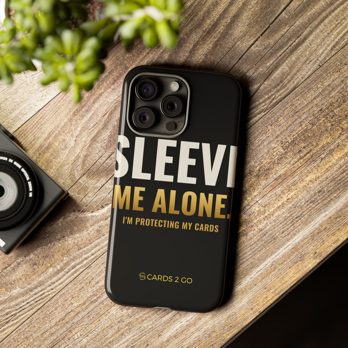 Sleeve Me Alone iPhone Case