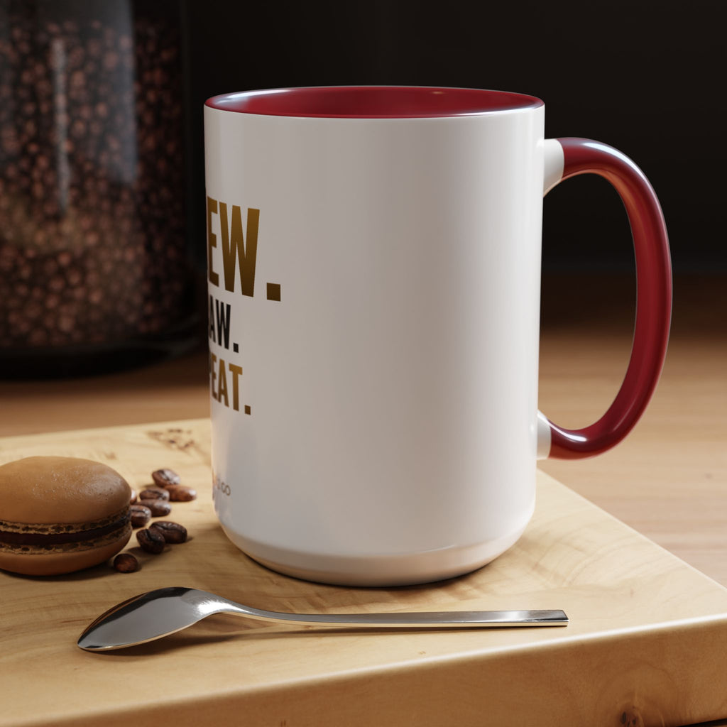 Brew. Draw. Repeat. Mug