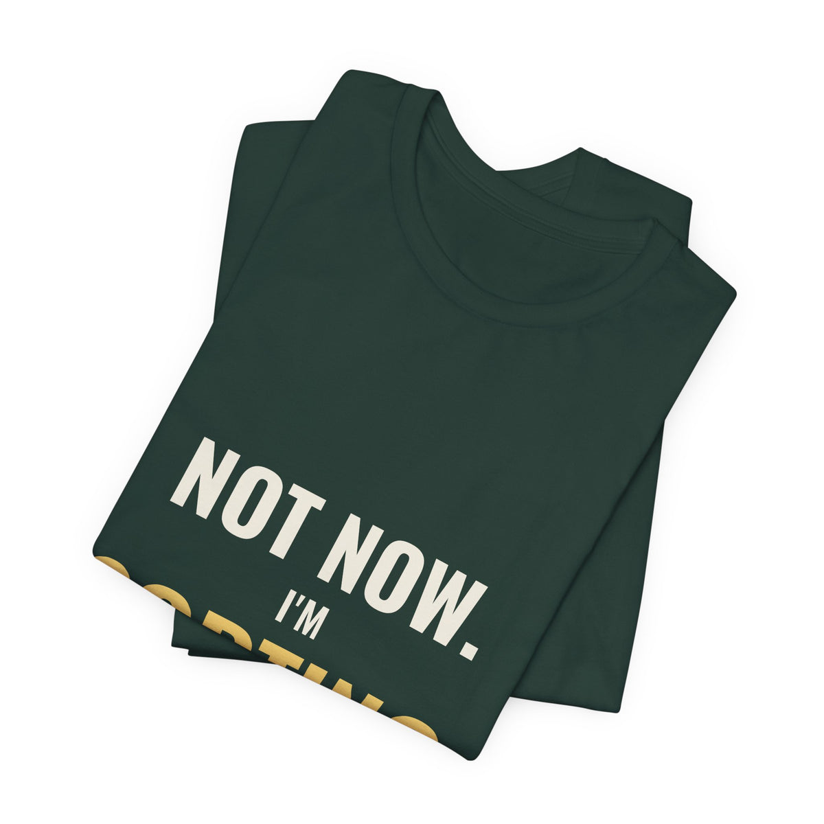 Not Now, I'm Sorting Tee