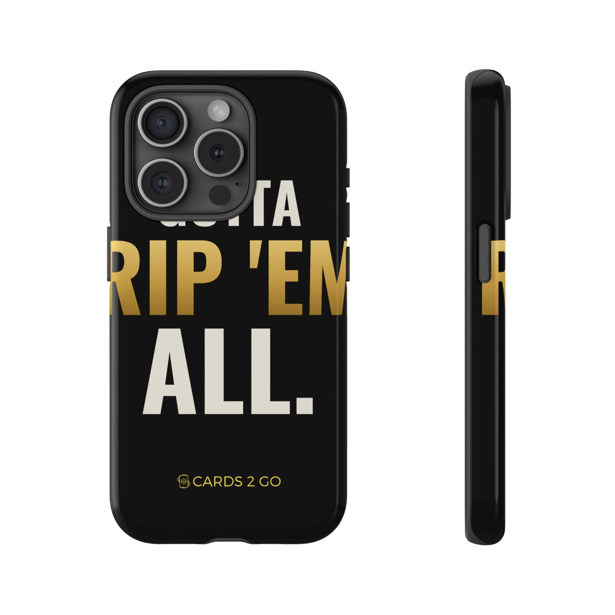Gotta Rip 'Em All iPhone Case