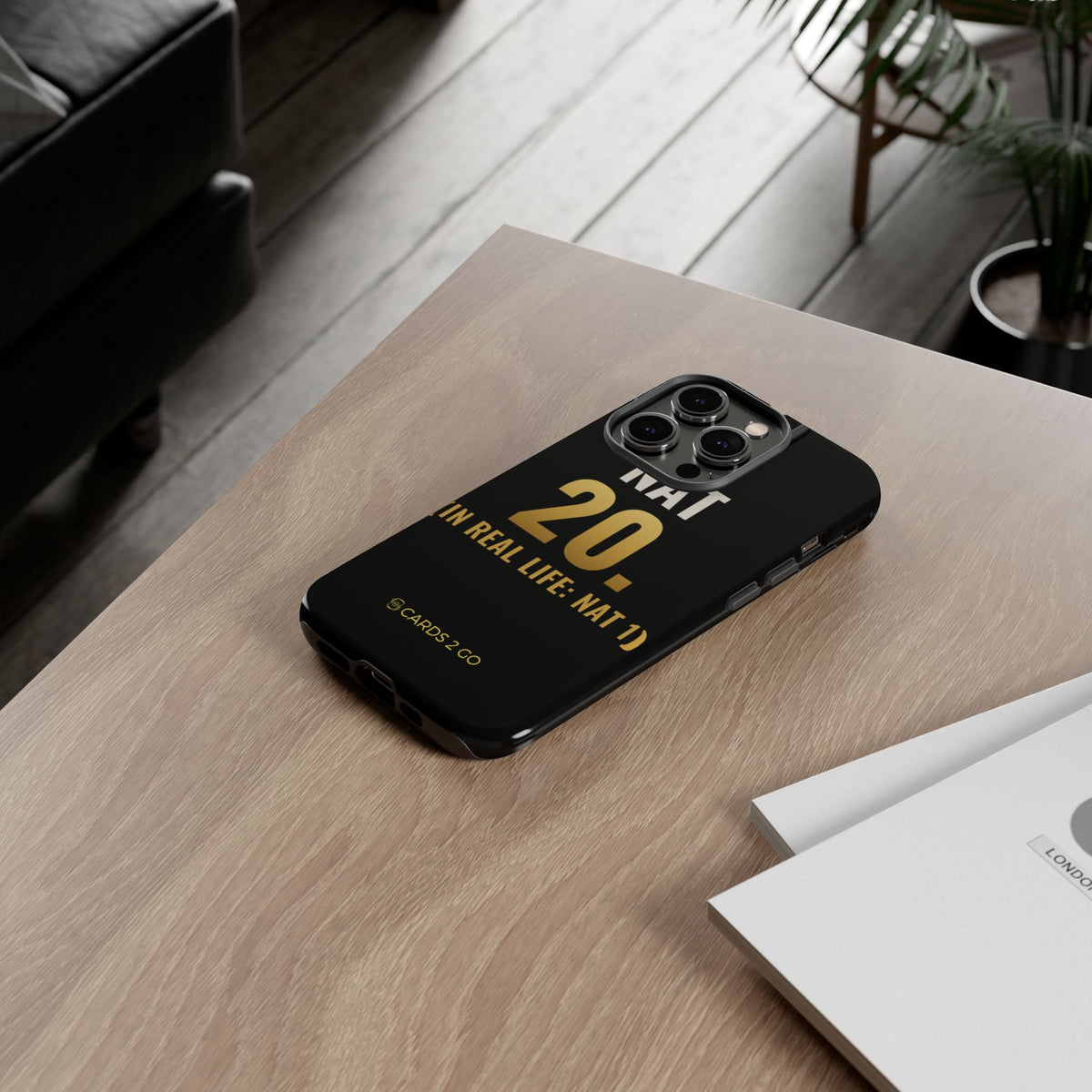 Nat 20 (In Real Life: Nat 1) iPhone Case