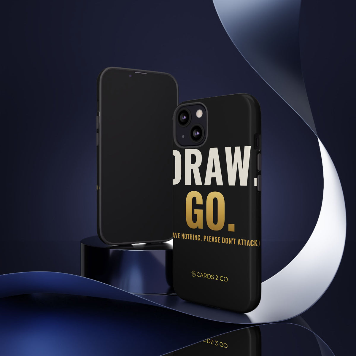 Draw. Go. iPhone Case