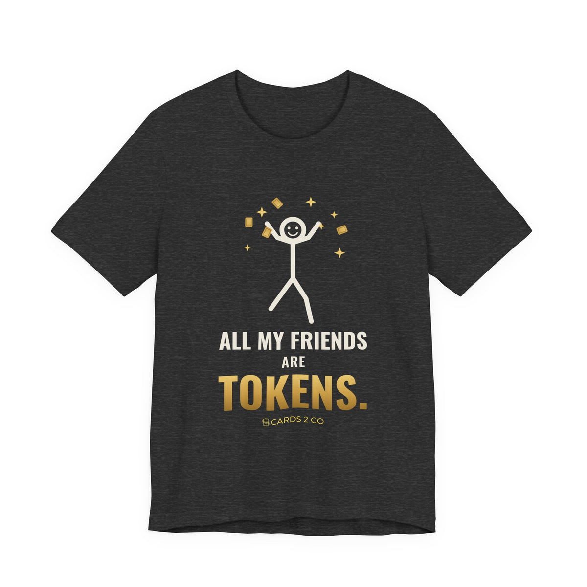 All My Friends Are Tokens Illustrated Tee