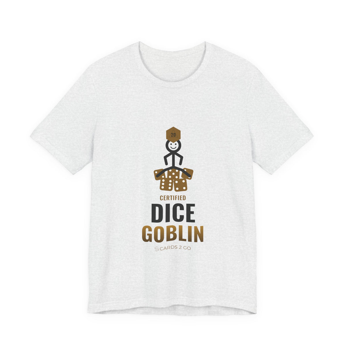 Certified Dice Goblin Illustrated Tee