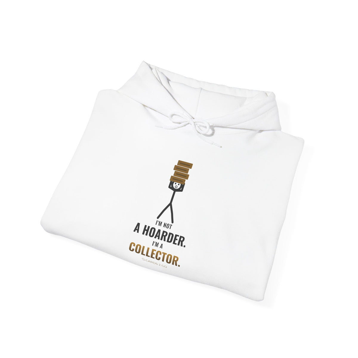 I'm Not A Hoarder, I'm A Collector Illustrated Hoodie