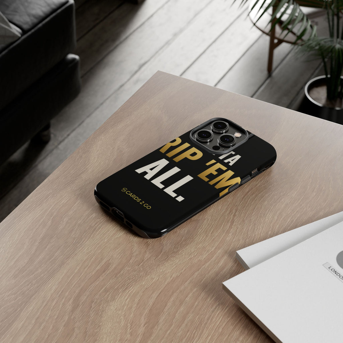 Gotta Rip 'Em All iPhone Case