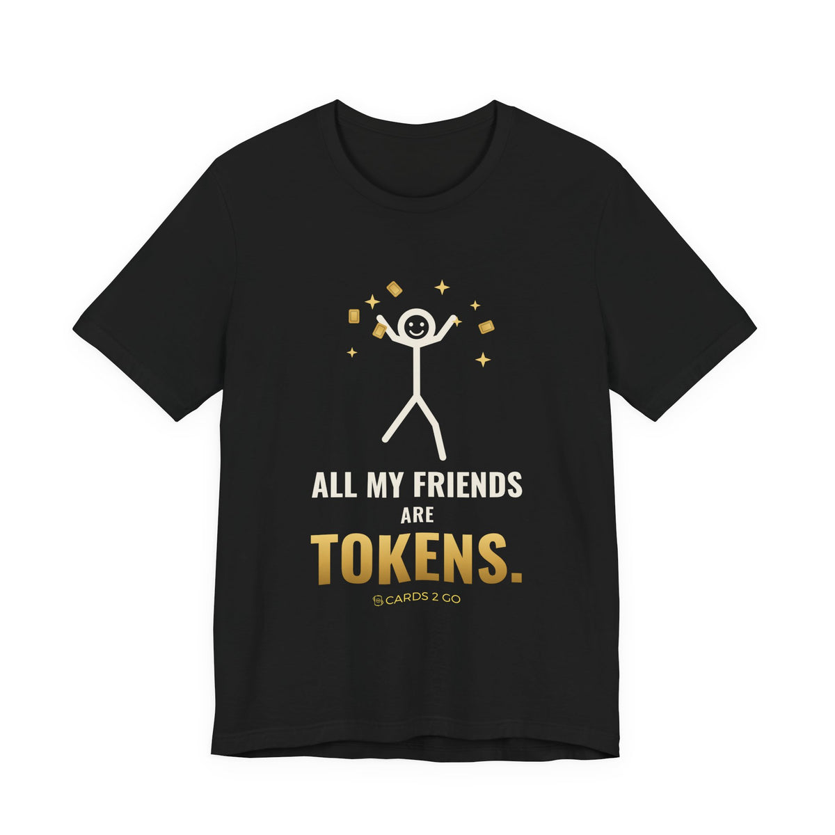 All My Friends Are Tokens Illustrated Tee