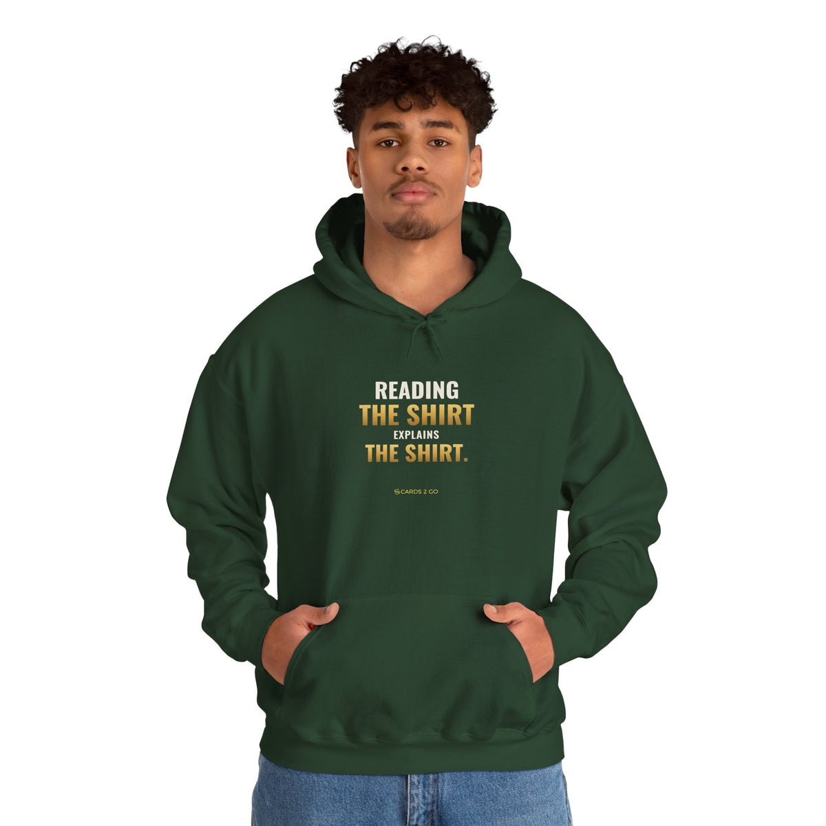 Reading The Shirt Explains The Shirt Hoodie