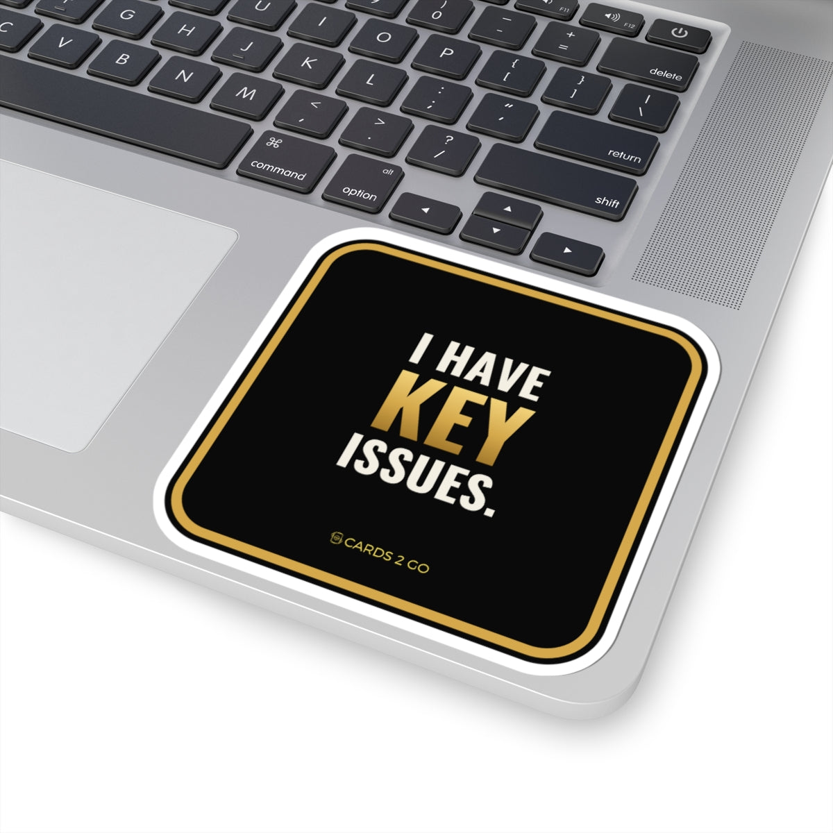 I Have Key Issues Sticker