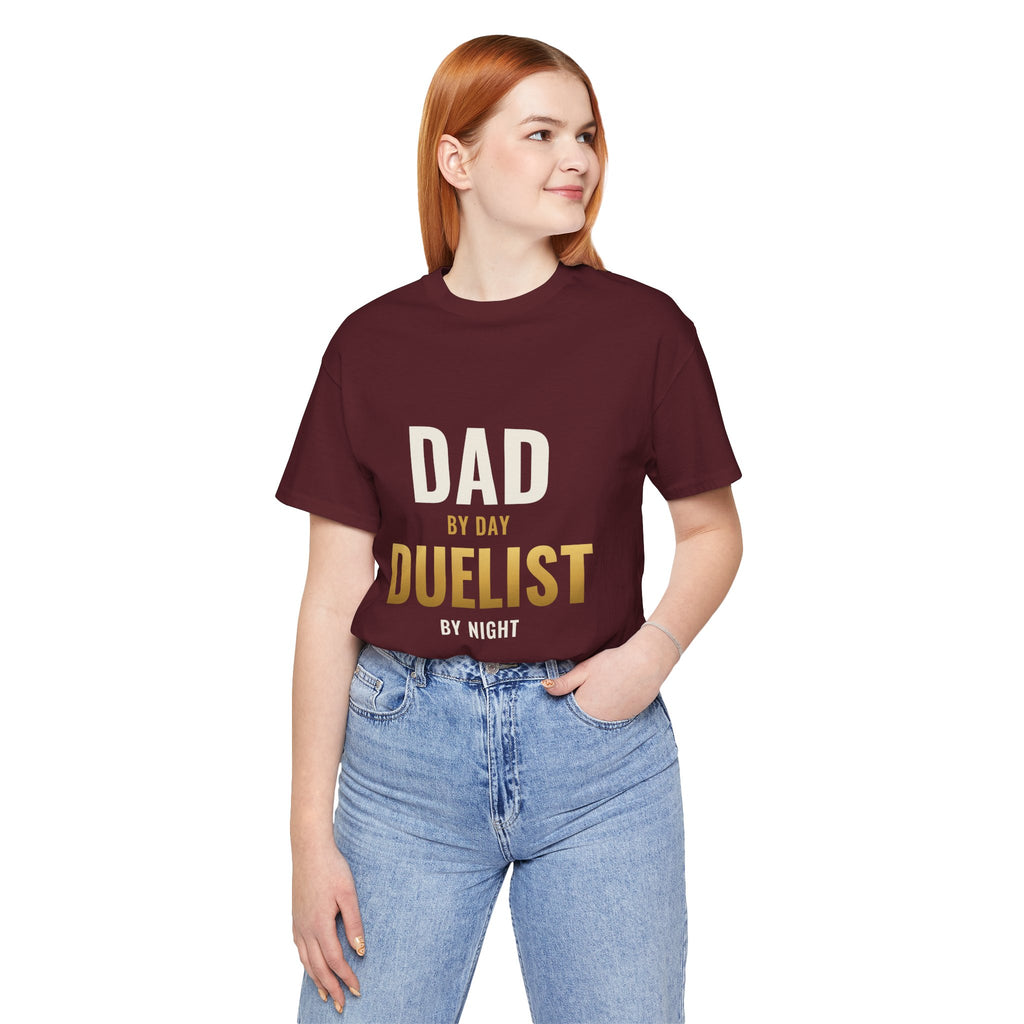 Dad By Day, Duelist By Night Tee