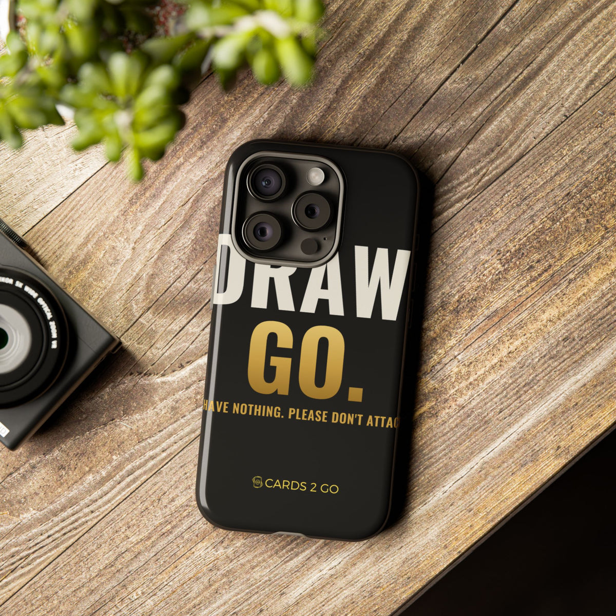 Draw. Go. iPhone Case