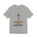 Chaotic Good At Being Broke Illustrated Tee