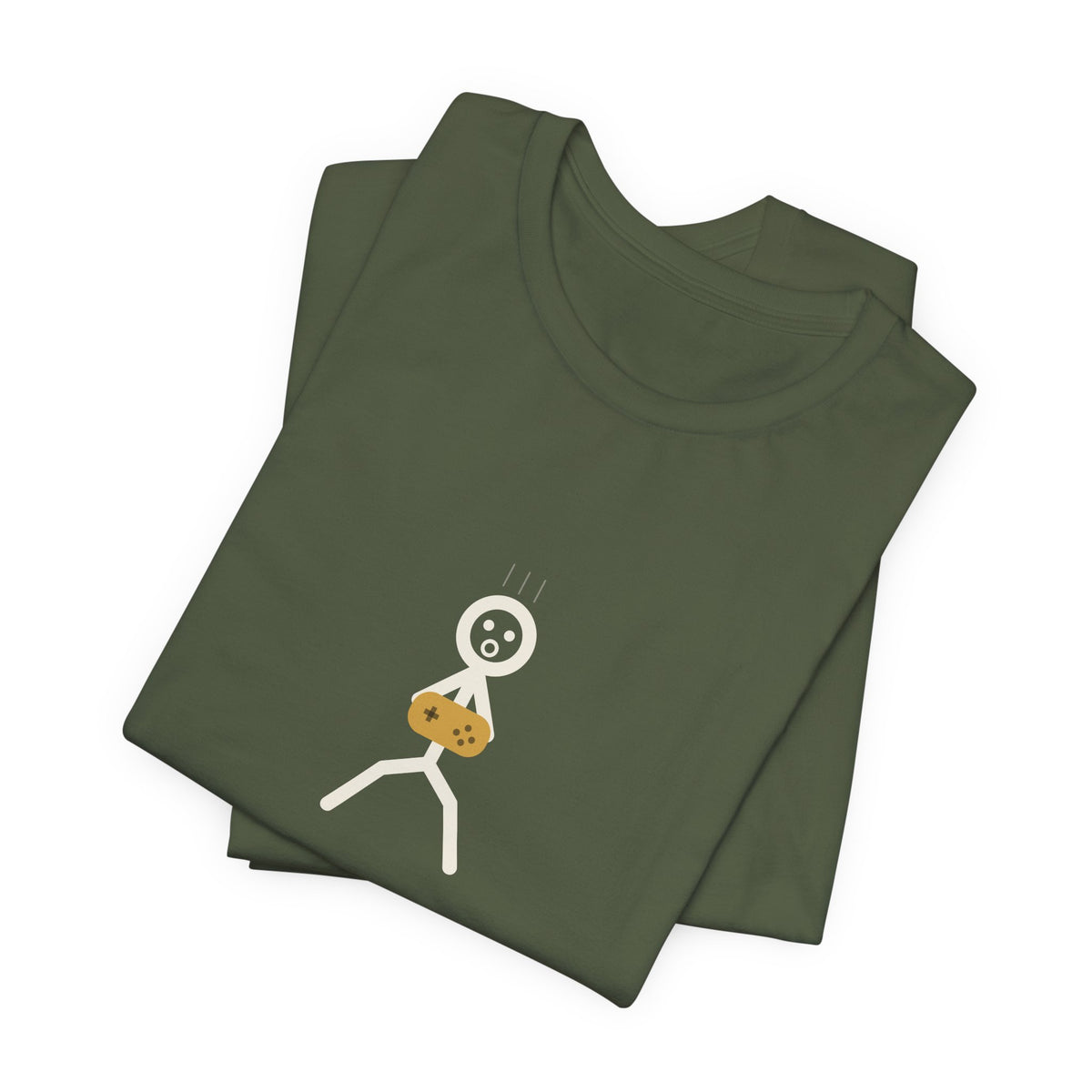 I Paused My Game To Be Here Illustrated Tee