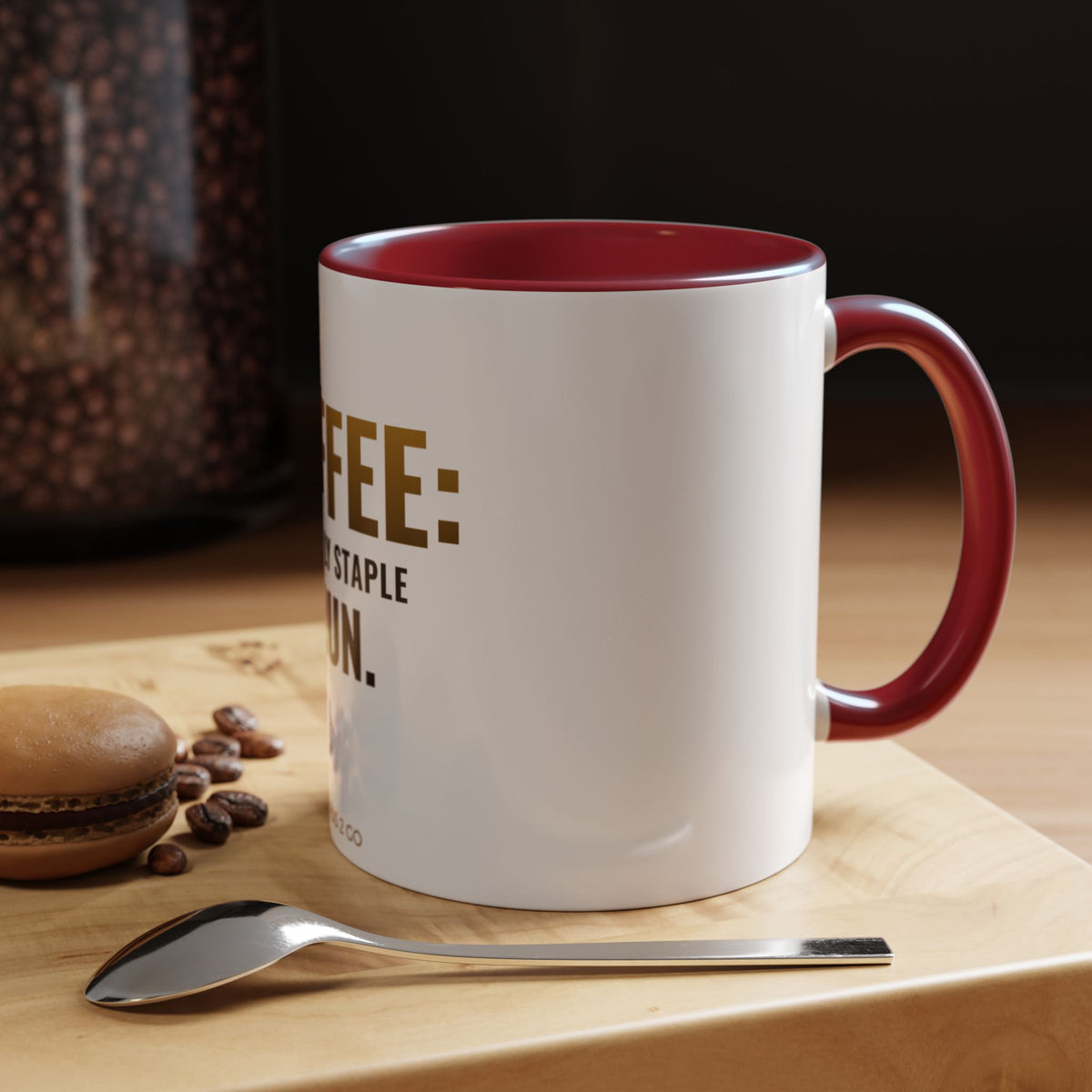 Coffee: The Only Staple I Run Mug