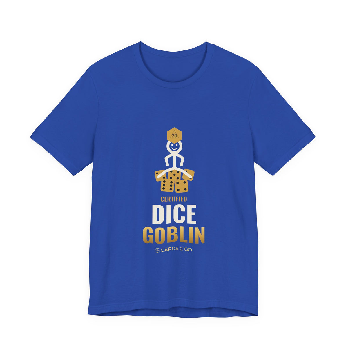 Certified Dice Goblin Illustrated Tee