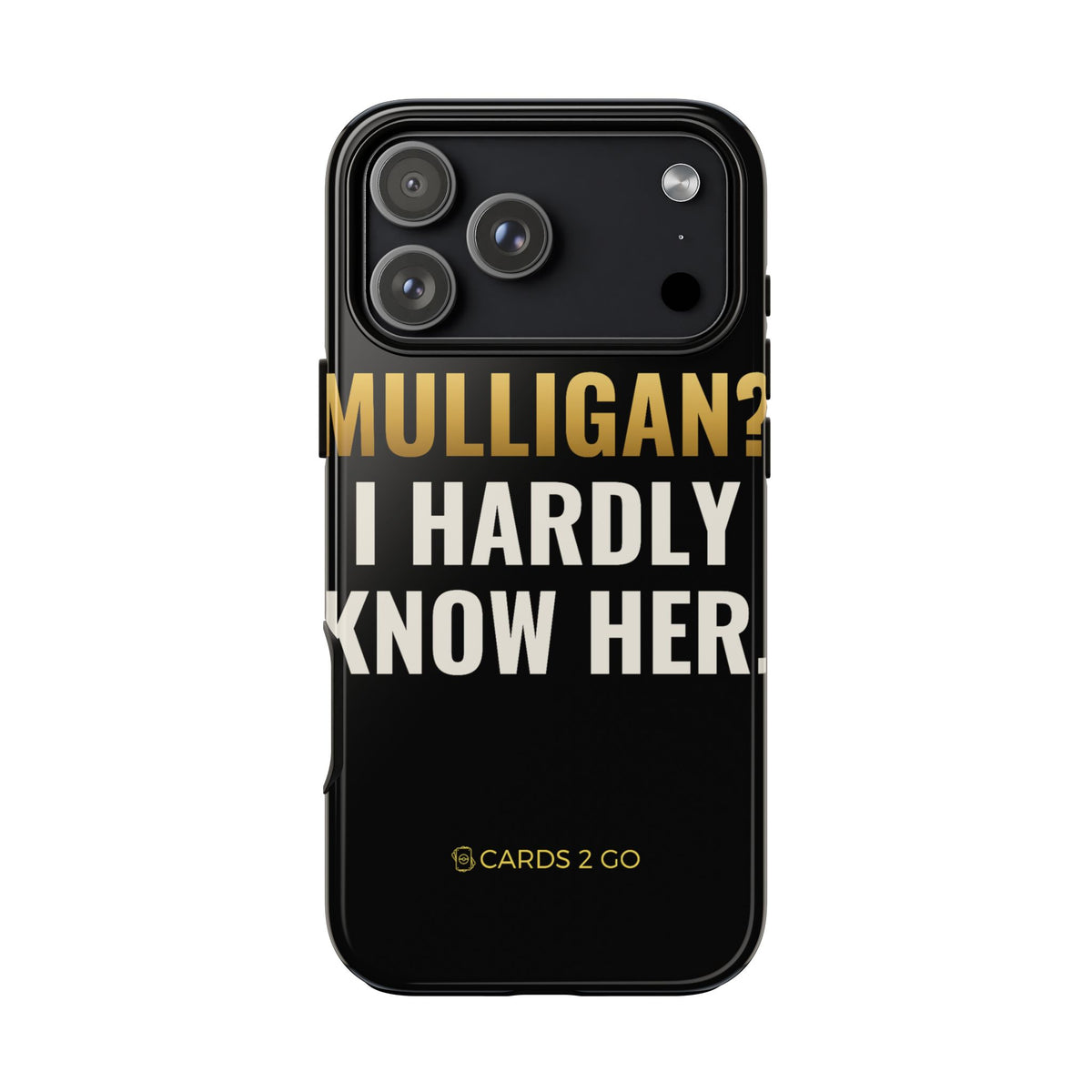 Mulligan? I Hardly Know Her iPhone Case