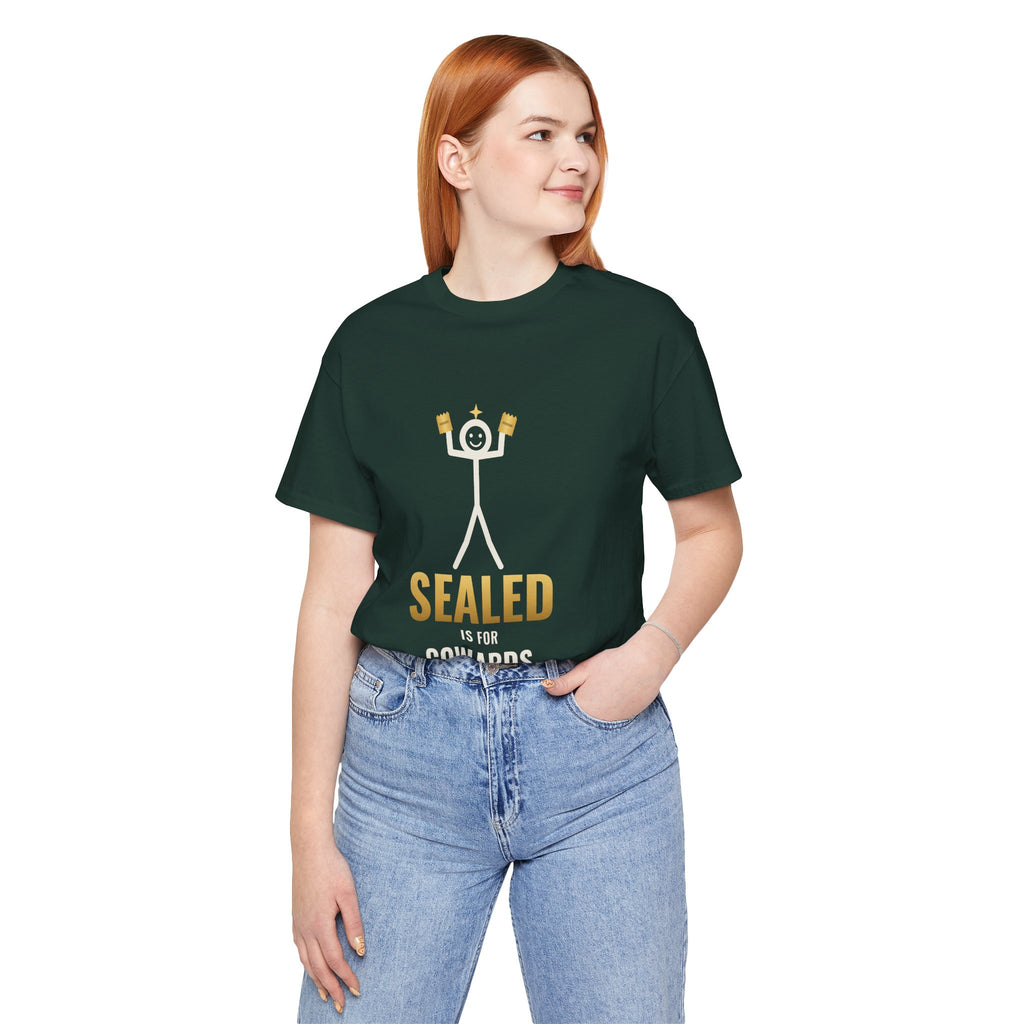 Sealed Is For Cowards Illustrated Tee