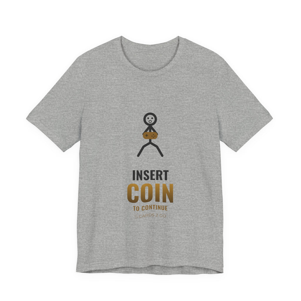 Insert Coin To Continue Illustrated Tee