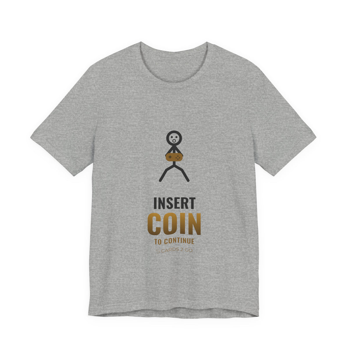 Insert Coin To Continue Illustrated Tee