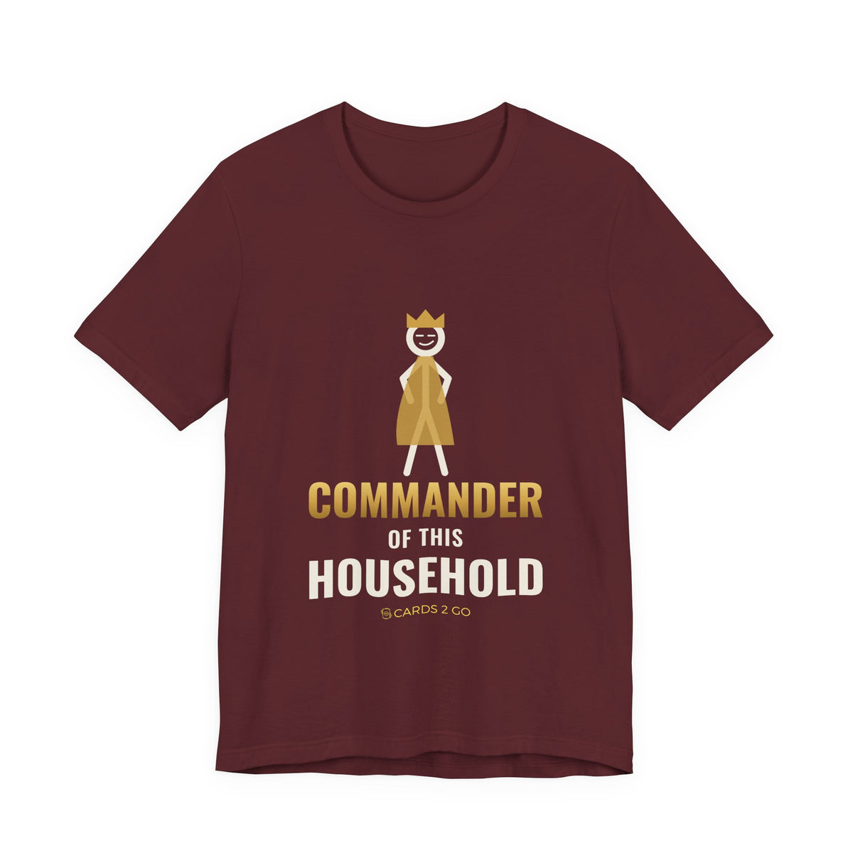 Commander Of This Household Illustrated Tee