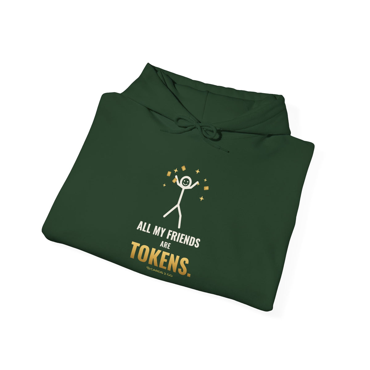 All My Friends Are Tokens Illustrated Hoodie
