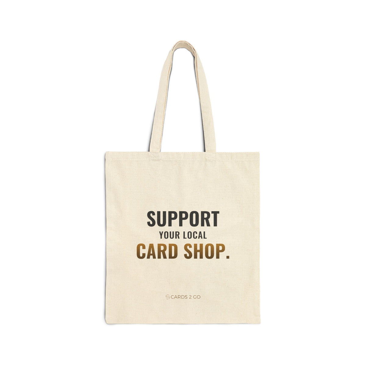 Support Your Local Card Shop Tote Bag – funny trading card tote bag by Cards2Go