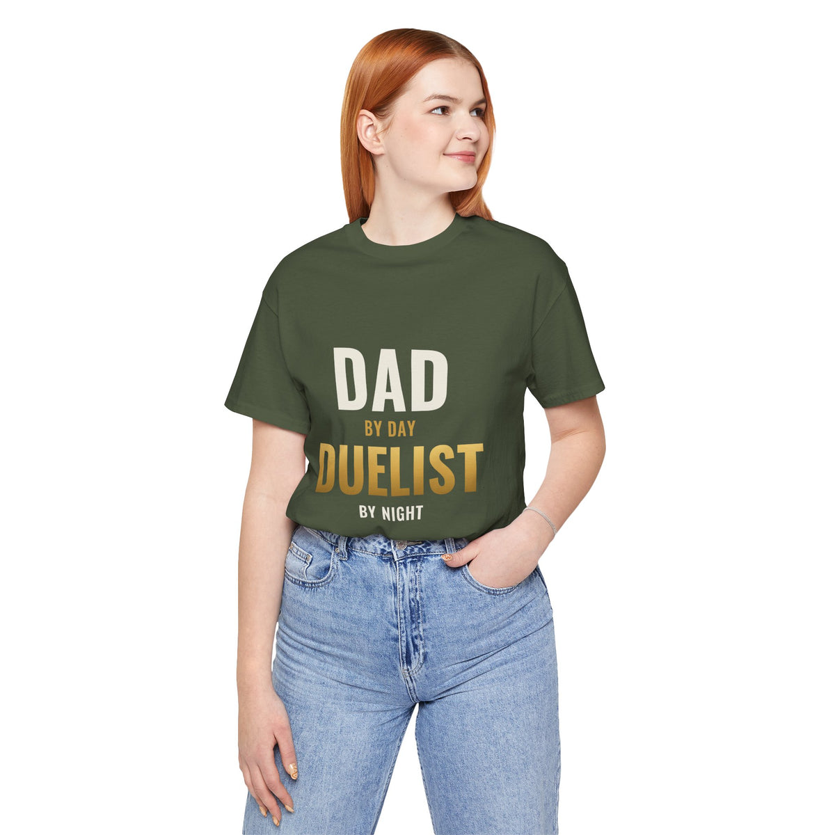 Dad By Day, Duelist By Night Tee