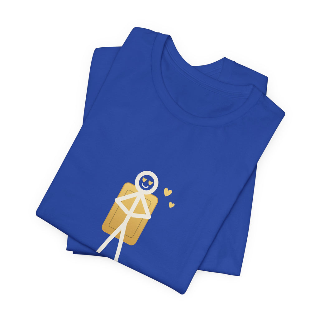 Double Sleeved. Single. Illustrated Tee