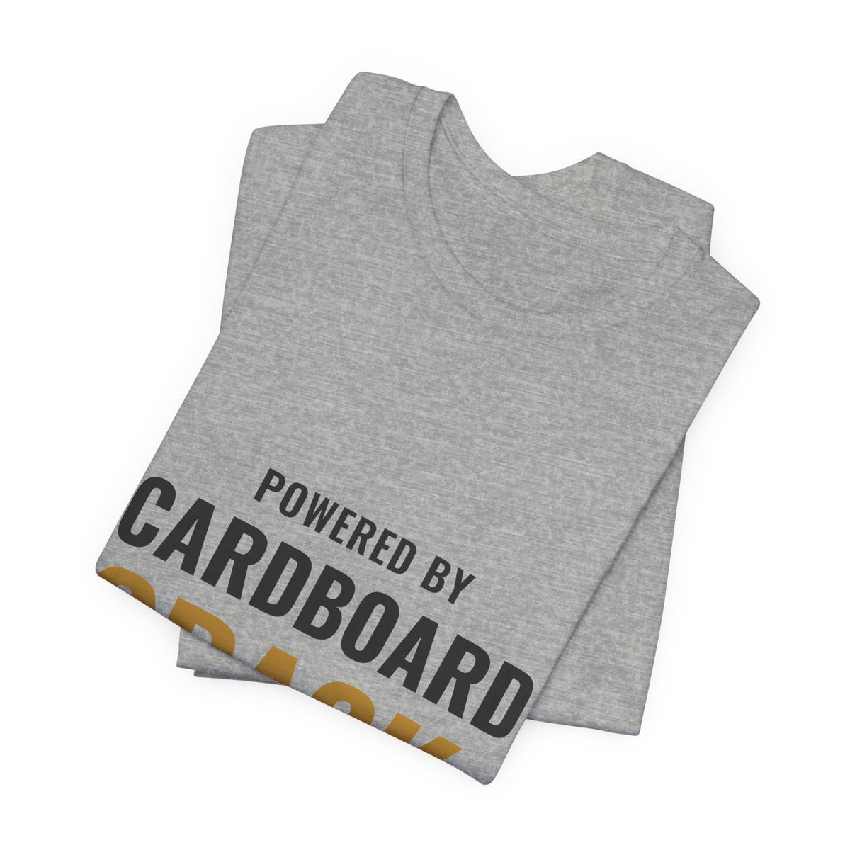 Powered By Cardboard Crack Tee