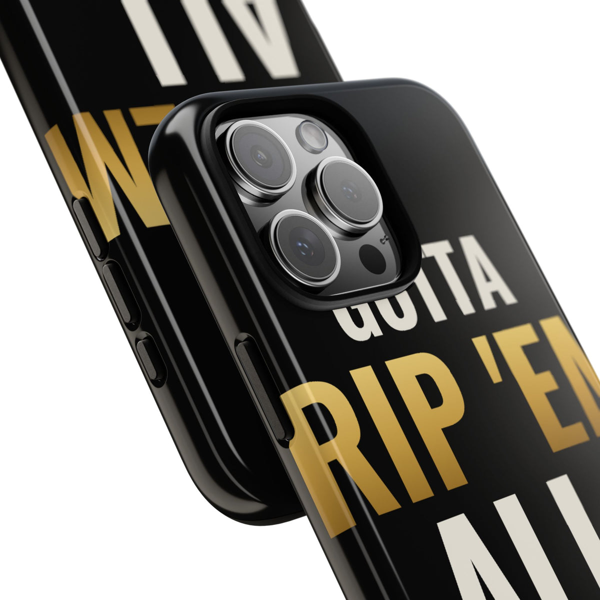 Gotta Rip 'Em All iPhone Case