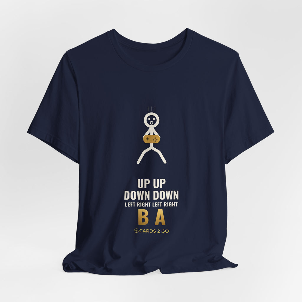 Up Up Down Down Illustrated Tee