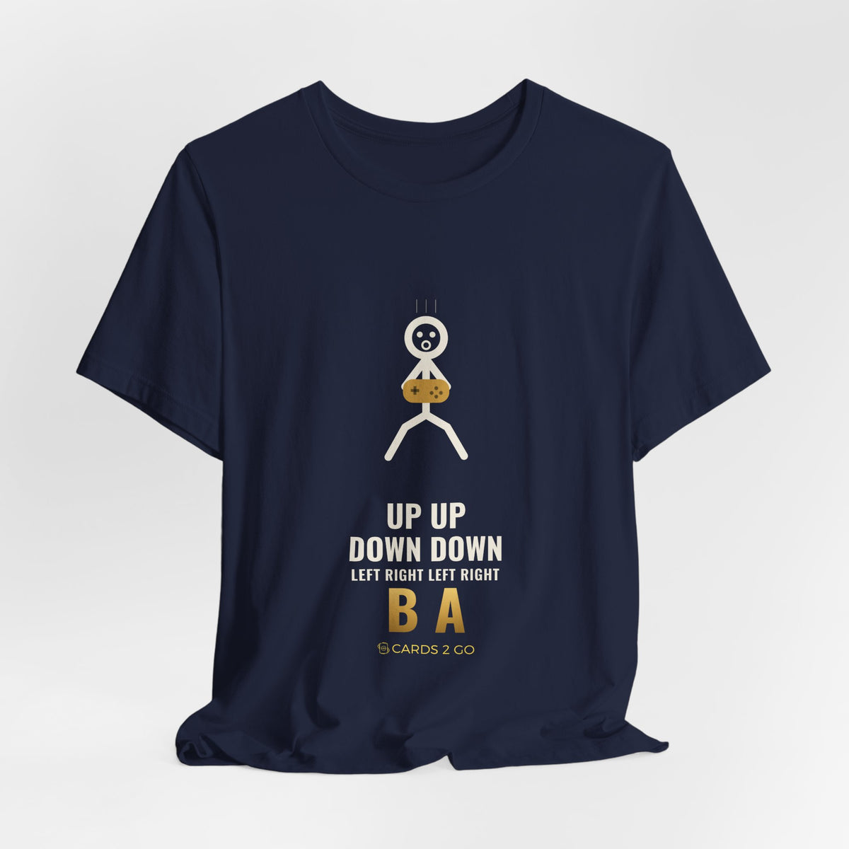 Up Up Down Down Illustrated Tee