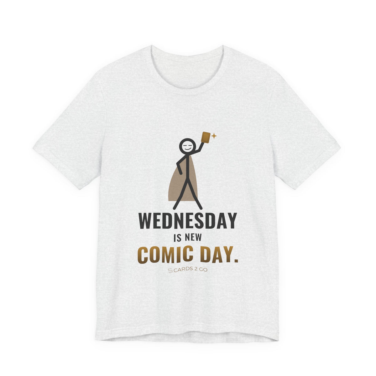 Wednesday Is New Comic Day Illustrated Tee