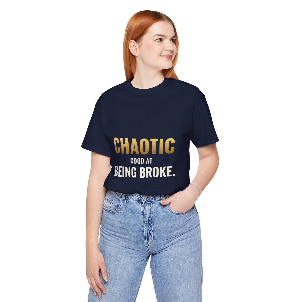 Chaotic Good At Being Broke Tee