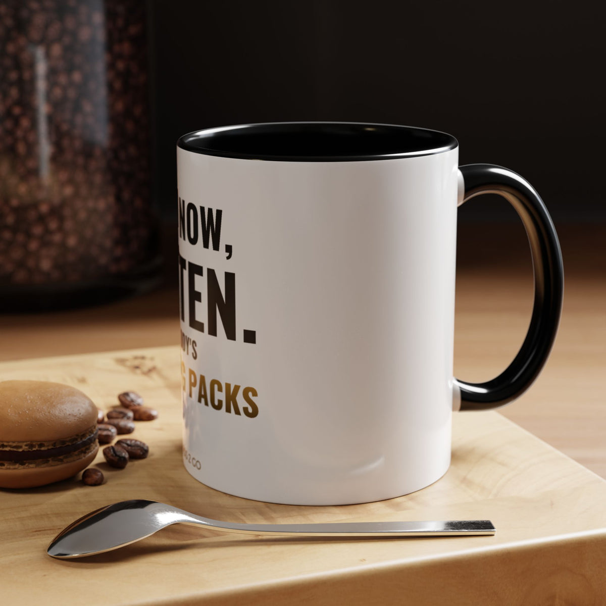 Not Now Kitten, Daddy's Opening Packs Mug