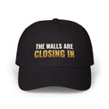 Black Cards2Go dad hat embroidered The Walls Are Closing In
